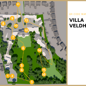 QR-code wandeling Villa Veldheim